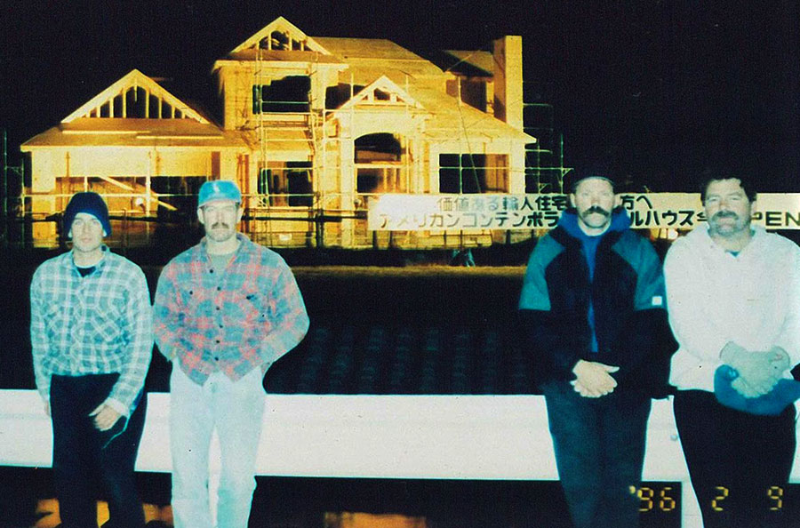 モデルハウス着工時